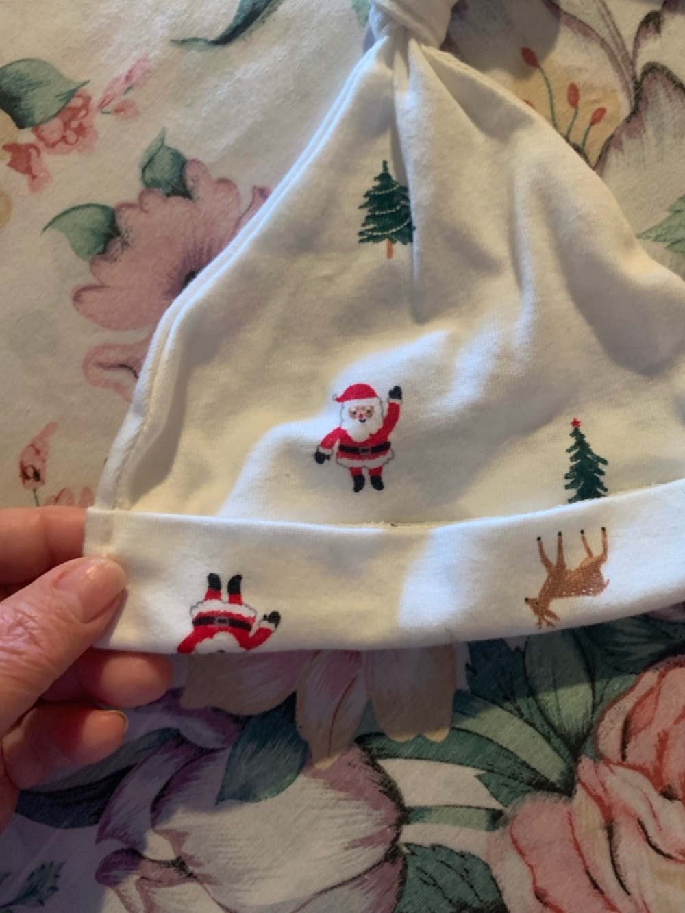 Carter's Baby Beanie 3-Pack in White, Pink & Gray Newborn Size 0 - Picture 2 of 6